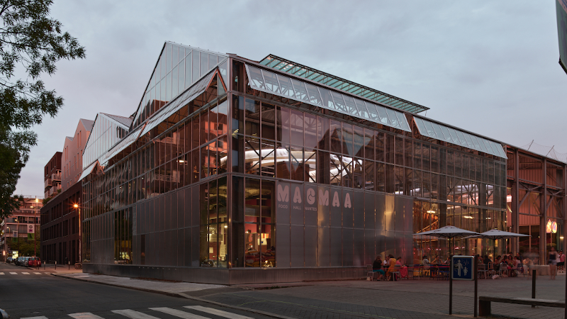 In Nantes, Food Hall Magmaa according to DLW Architectes |  Architectural Chronicles