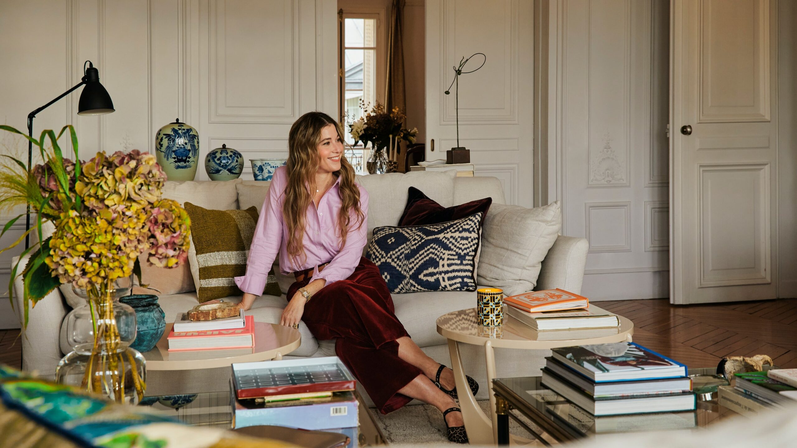 In the Parisian residence of Ines De Cominges