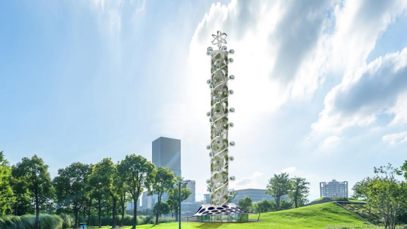 'Spiral Tower', a new sustainable leisure tower project |  Architectural Chronicles